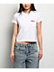 Obey Miracle Of Living White Crop T-Shirt - Thumbnail image 1 of 4