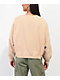 Obey Nana Oat Milk Crop Crewneck Sweatshirt - Thumbnail image 2 of 3
