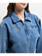 Obey Nessa Light Indigo Denim Jacket - Thumbnail image 3 of 4