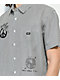 Obey New World Black & White Stripe Short Sleeve Button Up Shirt - Thumbnail image 4 of 6