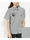 Obey New World Black & White Stripe Short Sleeve Button Up Shirt - Thumbnail image 1 of 6