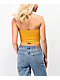 Obey Novel 2 Mustard Yellow Tube Top - Thumbnail image 3 of 3