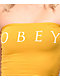 Obey Novel 2 Mustard Yellow Tube Top - Thumbnail image 2 of 3