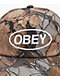 Obey Oval Fence Camo Strapback Hat - Thumbnail image 3 of 3