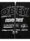 Obey Persistent Movement Black Zip Hoodie - Thumbnail image 3 of 3