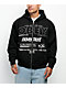 Obey Persistent Movement Black Zip Hoodie - Thumbnail image 1 of 3