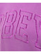 Obey Pigment Dye Collegiate Heavyweight Purple Hoodie - Thumbnail image 4 of 4