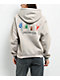 Obey Play Silver Grey Hoodie - Thumbnail image 1 of 5