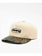 Obey Rankin Natural & Camo Snapback Hat - Thumbnail image 1 of 3