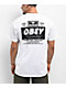 Obey Records Buy Sell Trade White T-Shirt - Thumbnail image 1 of 3