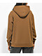 Obey Ribbit Embroidered Brown Hoodie