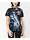 Obey Rosa Riot Black & White Tie Dye T-Shirt