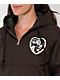 Obey Salina Brown Hooded Bomber Jacket - Thumbnail image 3 of 4