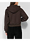 Obey Salina Brown Hooded Bomber Jacket - Thumbnail image 2 of 4