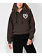 Obey Salina Brown Hooded Bomber Jacket - Thumbnail image 1 of 4