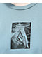 Obey San Diego Icon Blue Crop T-Shirt - Thumbnail image 2 of 2