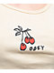 Obey Scatch N Sniff White Crop Tank Top - Thumbnail image 2 of 3