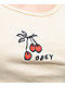 Obey Scatch N Sniff camiseta corta sin mangas blanca