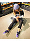 Obey Shallow Digital Violet Beanie - Thumbnail image 2 of 2