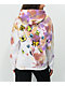 Obey Sketched Butterfly Pink Tie Dye Hoodie - Thumbnail image 1 of 3