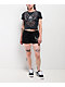 Obey Skull & Roses Black Sweat Shorts - Thumbnail image 4 of 4