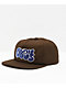 Obey Slap Brown Snapback Hat  - Thumbnail image 1 of 2