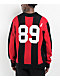 Obey Soccer Black & Red Polo Knit Sweater - Thumbnail image 2 of 3