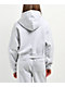 Obey Speed Star Grey Crop Zip Hoodie - Thumbnail image 2 of 4