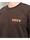 Obey Star Brown T-Shirt - Thumbnail image 3 of 3