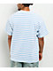 Obey Striped White & Blue Knit T-Shirt - Thumbnail image 2 of 4