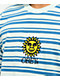 Obey Sunrise Blue Stripe T-Shirt