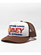 Obey Sunshine Foam Brown Trucker Hat - Thumbnail image 1 of 3