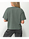 Obey Tag Green Crop T-Shirt - Thumbnail image 3 of 4