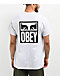 Obey Vision Of Obey Heather Grey T-Shirt - Thumbnail image 1 of 3