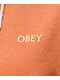 Obey Wake Up Ginger Hoodie - Thumbnail image 3 of 3