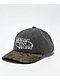 Obey Wicked World Pigment Black & Camo Strapback Hat - Thumbnail image 1 of 2
