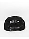 Obey World Black Strapback Hat - Thumbnail image 2 of 3