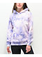 Obey Worldwide Mushroom Purple & White Tie Dye Hoodie - Thumbnail image 2 of 3