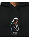 Obey a Lady Sudadera con capucha negra