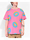 Odd Future All Over Donut Logo Pink T-Shirt - Thumbnail image 1 of 3
