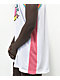 Odd Future Camiseta de baloncesto blanca y rosa 