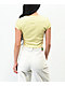 Odd Future Flower Yellow Crop T-Shirt - Thumbnail image 2 of 3