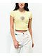 Odd Future Flower Yellow Crop T-Shirt - Thumbnail image 1 of 3