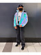 Odd Future Iridescent Blue Puffer Jacket