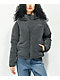 Odd Future Iridescent Blue Puffer Jacket