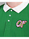 Odd Future Logo camisa polo verde de manga larga