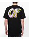 Odd Future OF Donut camiseta negra