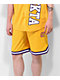 Odd Future OFWGKTA pantalones cortos de baloncesto amarillos