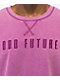 Odd Future Overdyed Panel Pink Crewneck Sweatshirt