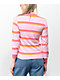 Odd Future Pink & Orange Stripe Long Sleeve T-Shirt - Thumbnail image 2 of 3